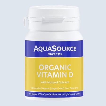 AquaSource Organic Vitamin D - 60 капсули