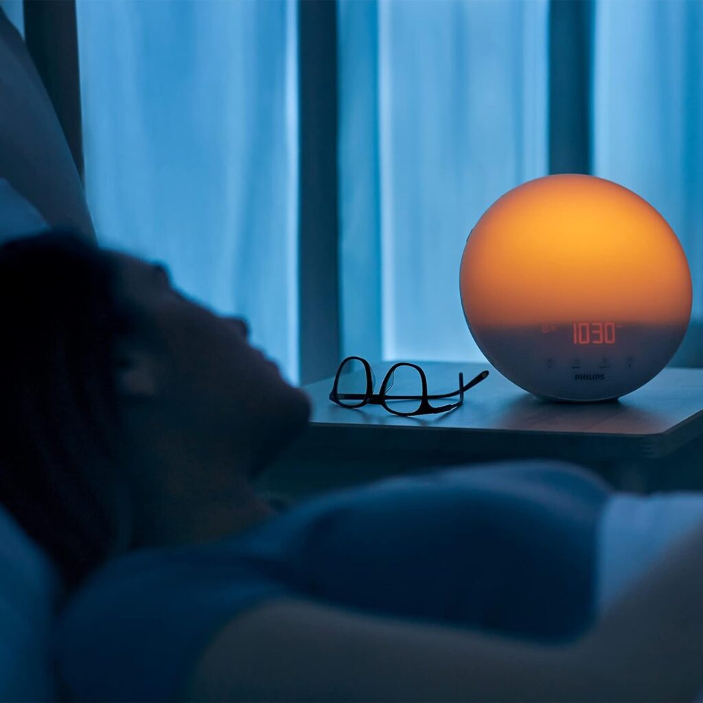 Wake up lamp